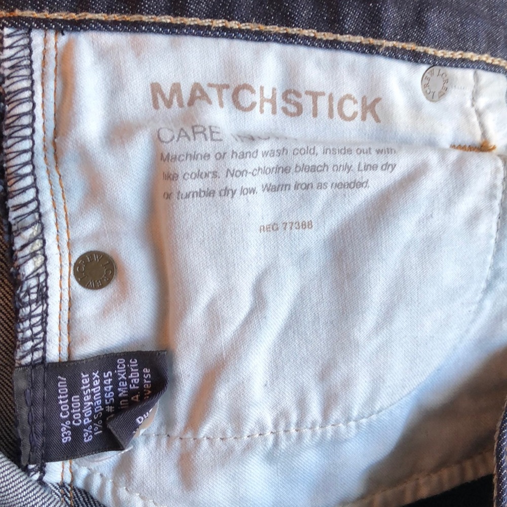 GAP “Matchstick” Dark Denim, 28 - Picture 3 of 8